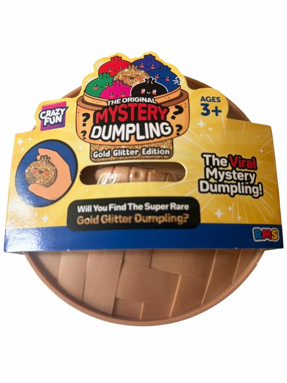 The Original Mystery Dumpling Gold Glitter Edition - Brown